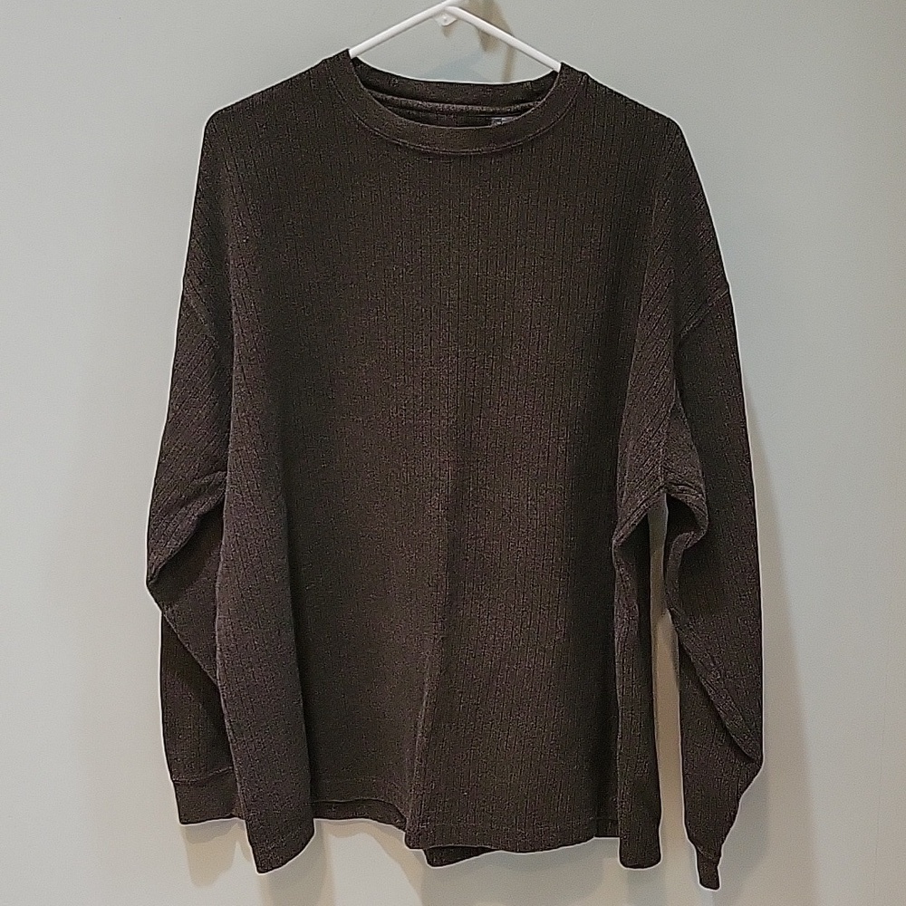 Men's Naturalife thick long-sleeved 100% cotton pullover.   Size is XL